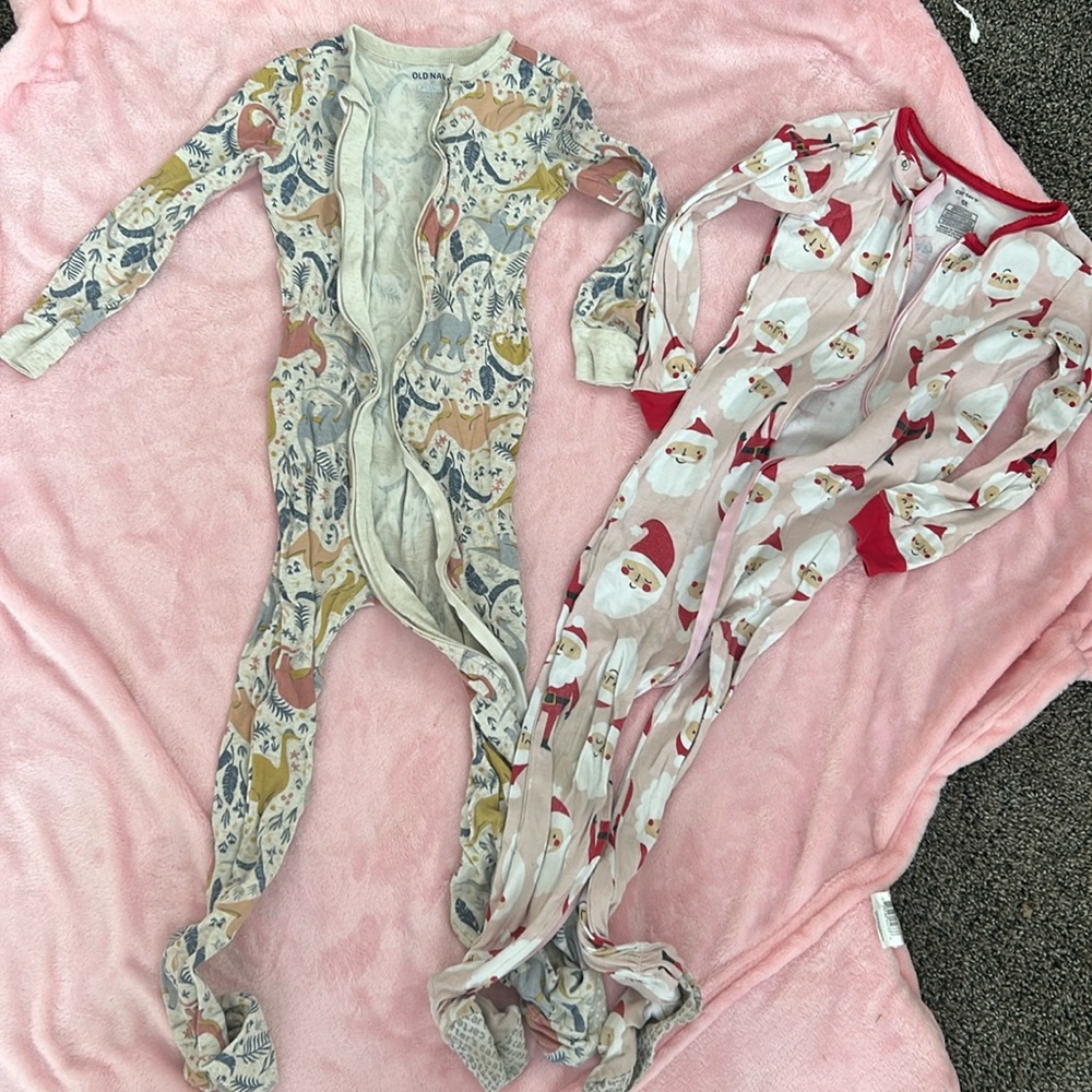 Toddler footie pajamas